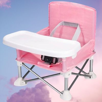 Chaise Pliante - BabyBoosterSeat™ - Rose - Bebevadehors