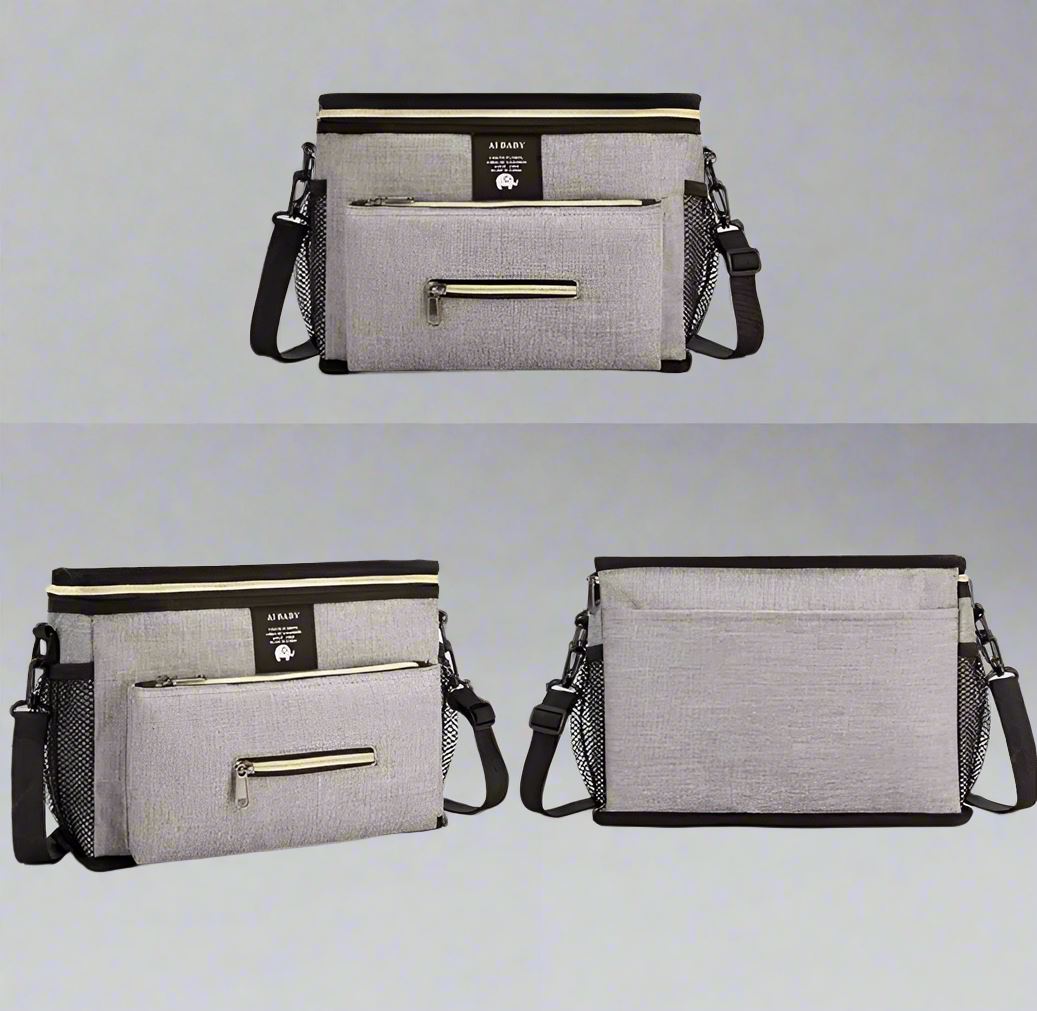 Sac à Langer - BabyTravel™ - Gris - Bebevadehors