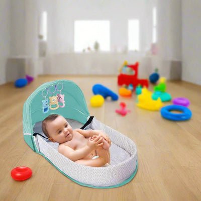 Berceau de Voyage - BabyNest™ - Vert - Bebevadehors