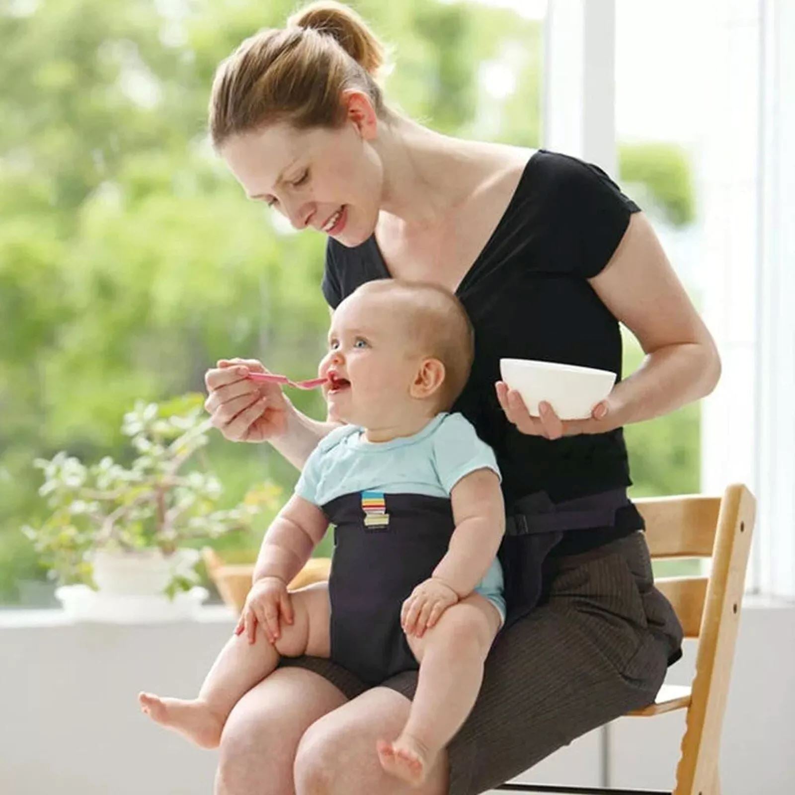 Harnais - BabySecure™ - Noir - Bebevadehors
