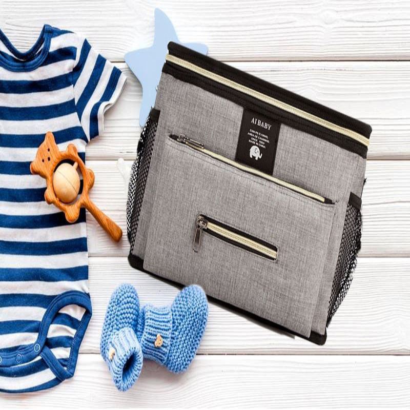 Sac à Langer - BabyTravel™ - Gris - Bebevadehors