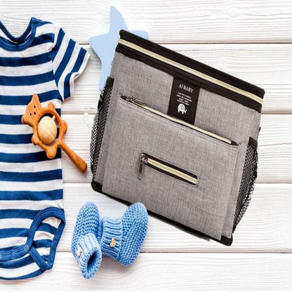 Sac à Langer - BabyTravel™ - Gris - Bebevadehors