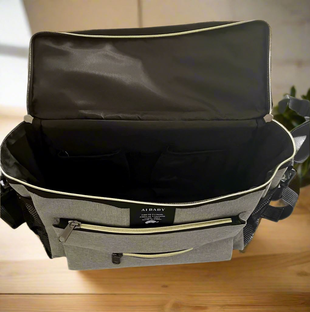Sac à Langer - BabyTravel™ - Gris - Bebevadehors