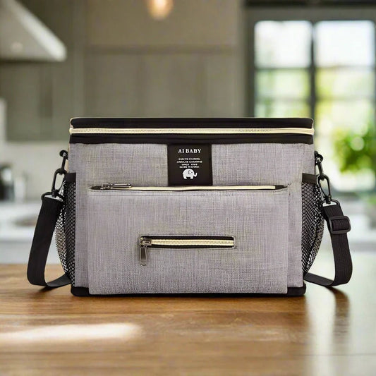 Sac à Langer - BabyTravel™ - Gris - Bebevadehors