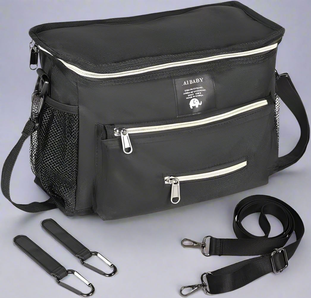 Sac à Langer - BabyTravel™ - Noir - Bebevadehors