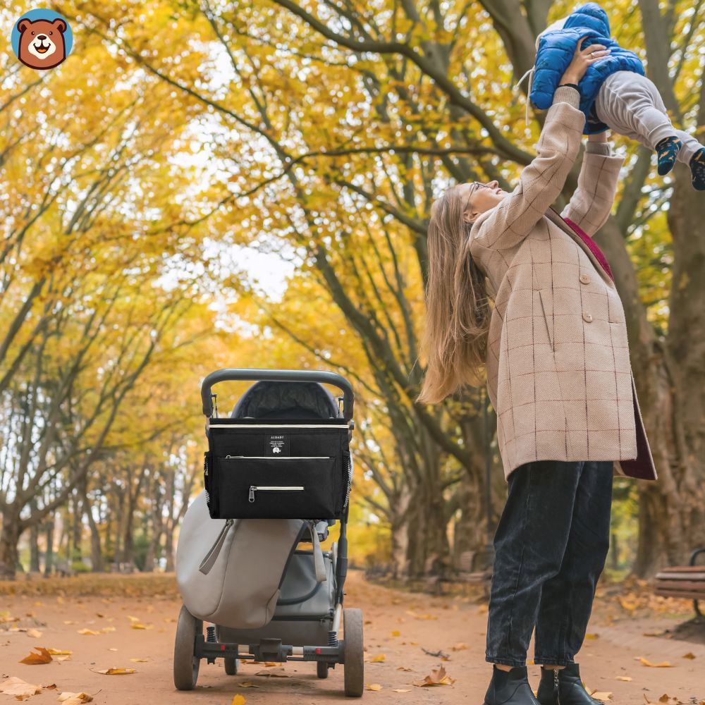 Sac à Langer - BabyTravel™ - Noir - Bebevadehors