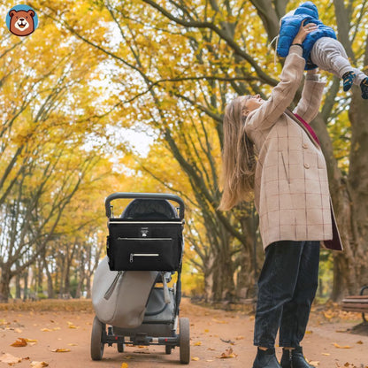 Sac à Langer - BabyTravel™ - Noir - Bebevadehors